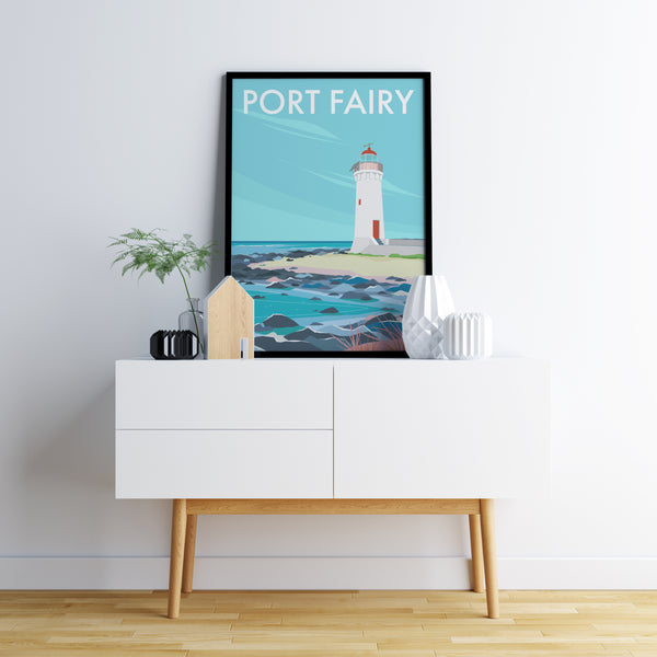 Port Fairy Travel Print