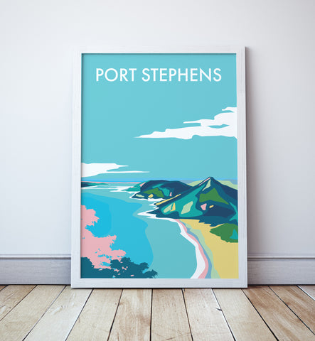 Port Stephens Travel Print