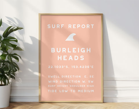 Burleigh Heads Surf Report