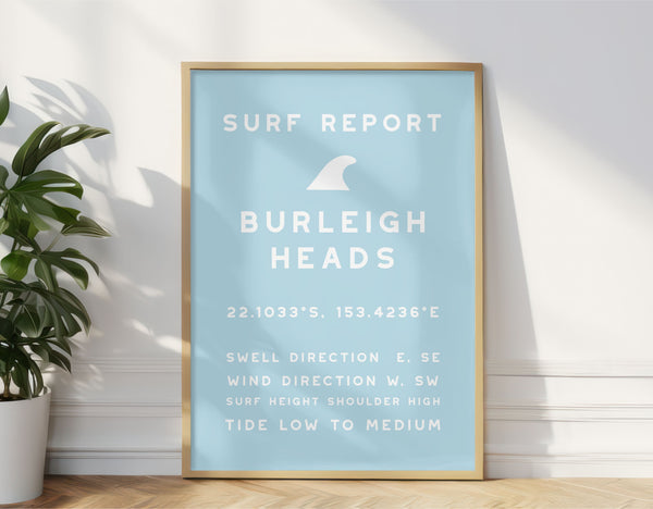 Burleigh Heads Surf Report