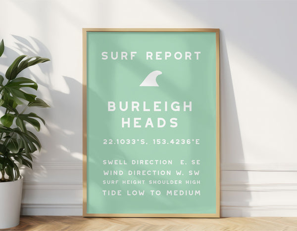 Burleigh Heads Surf Report