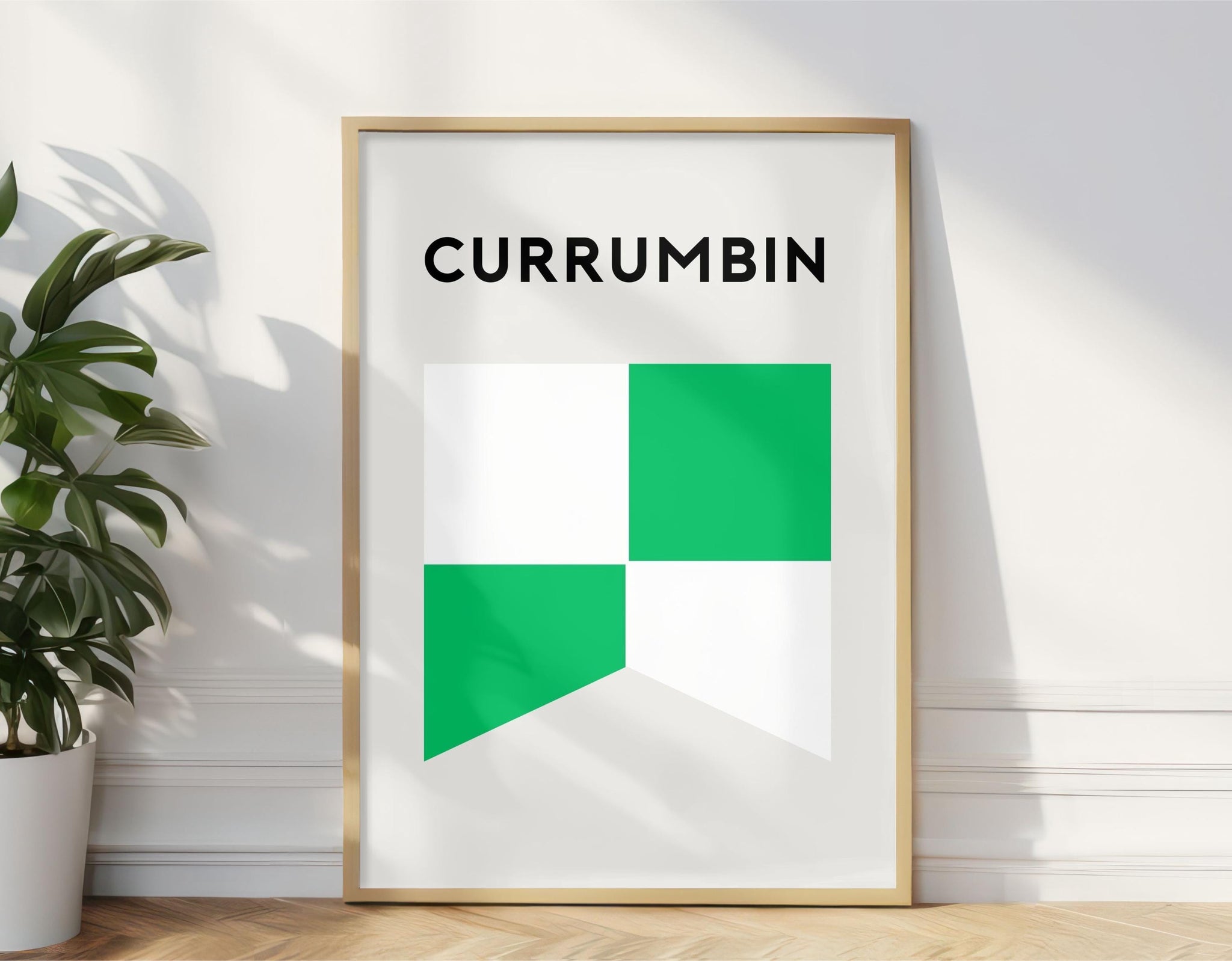 Currumbin Beach Flag Print, Currumbin Vikings Beach Surf Flag, Beach Art Print Beach Gold Coast