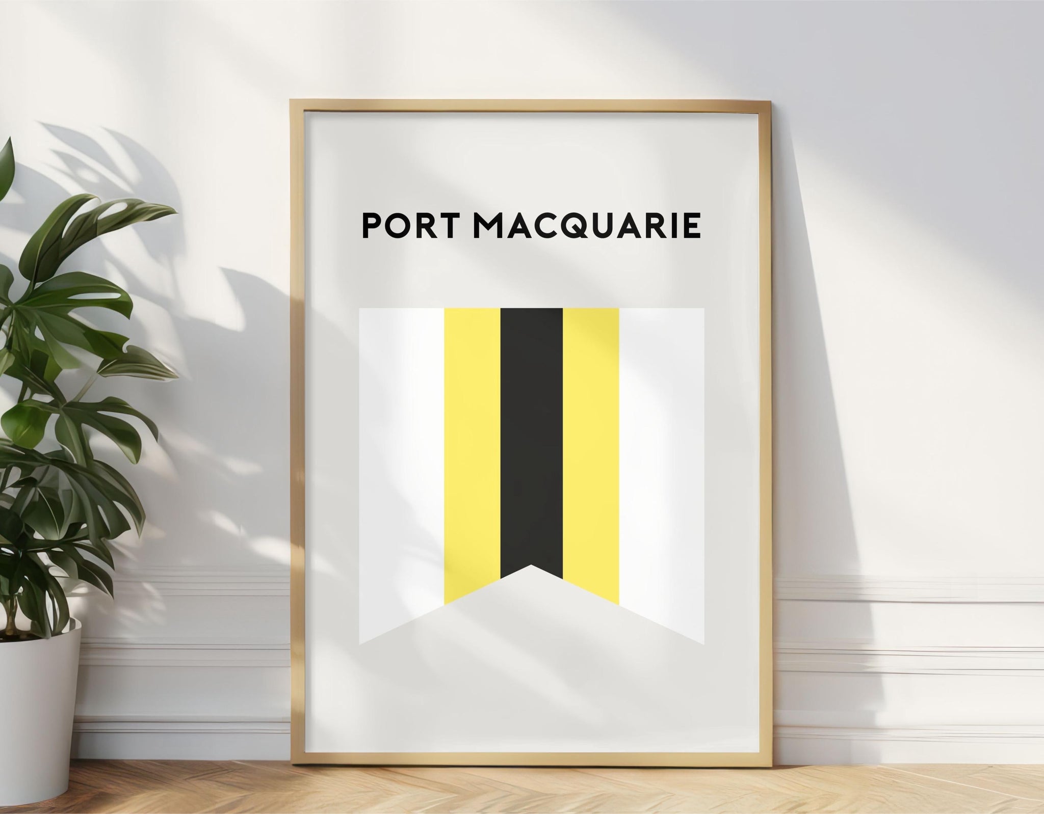 Port Macquarie Beach Surf Club art print, NSW Coast Beach Surf Flag, Beach Art Print Beach Memento, Port Macquarie Beach NSW