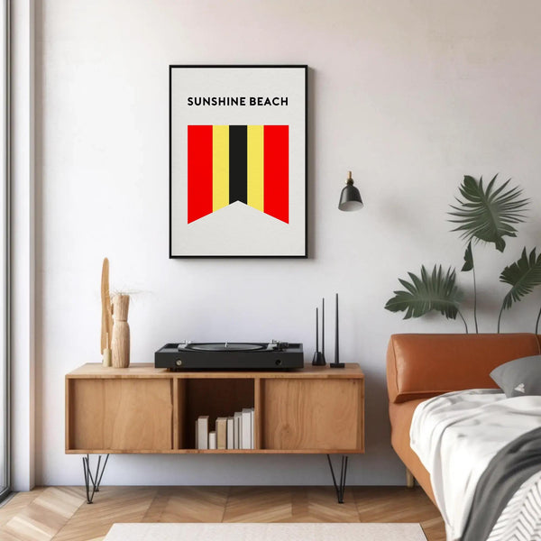 Sunshine Beach Art Print, Sunshine Coast, Sunshine Beach Surf Club, Beach Art Print Beach Sunshine Coast, Sunshine Beach Queensland