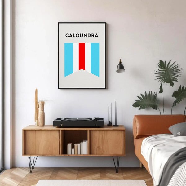 Caloundra Beach Art Print Sunshine Coast, Caloundra Beach Surf Club, Beach Art Print Beach Sunshine Coast, Sunshine Coast Wall Decor