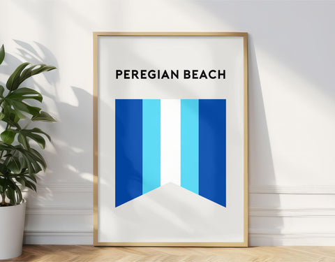 Peregian Beach Art Print Sunshine Coast, Peregian Beach Surf Club, Beach Art Print Beach Sunshine Coast, Sunshine Coast Wall Decor