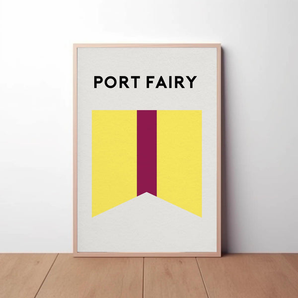 Point Fairy SLSC Print, Port Fairy Victoria Wall art, Port Fairy Art Print Surf Victoria, Great Ocean Road Wall print