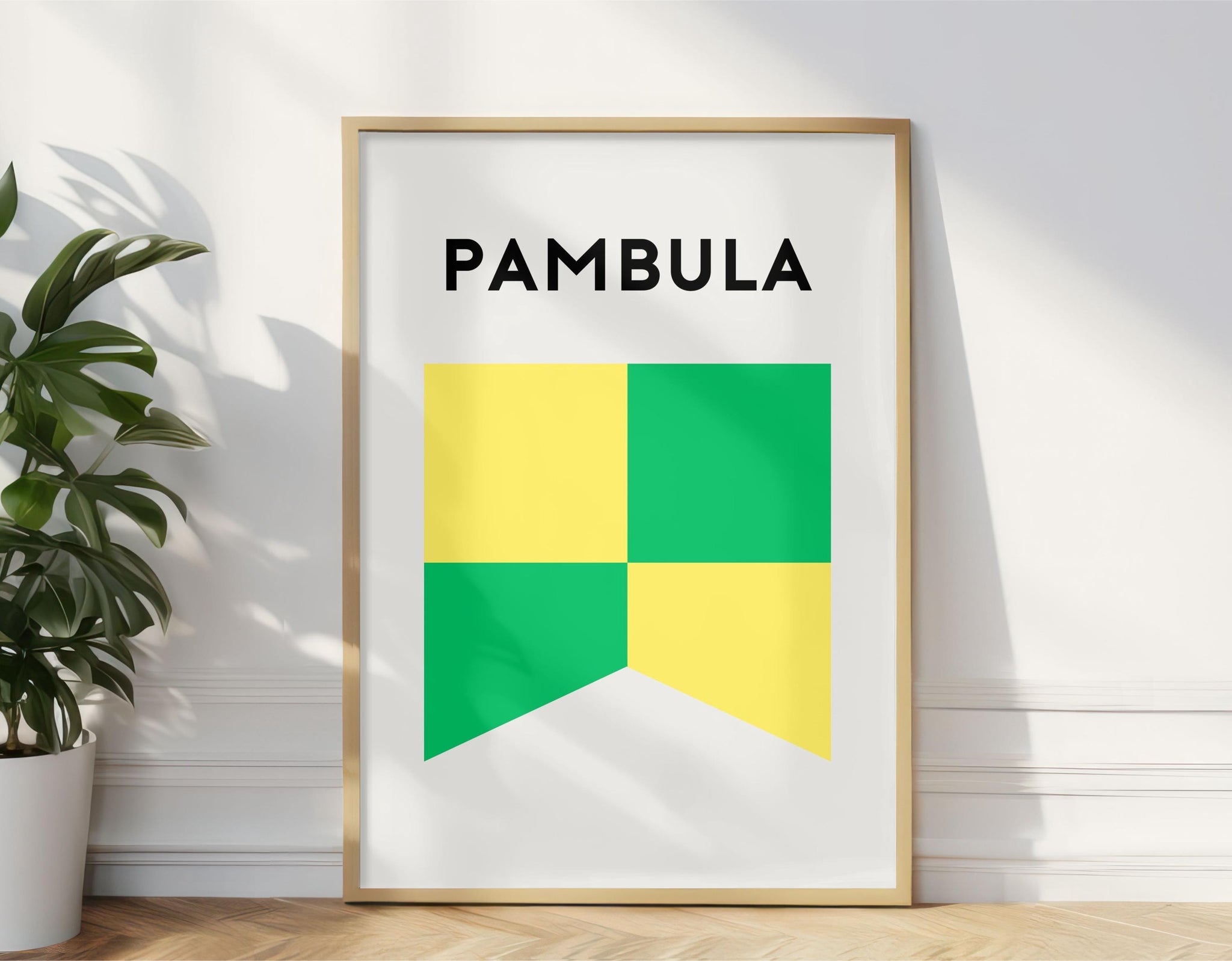 Pambula Beach SLSC Print, Pambula Beach Surf Flag, Beach Art Print Beach Pambula South Coast NSW