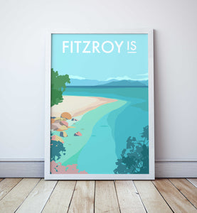 Fitzroy Island Travel Print