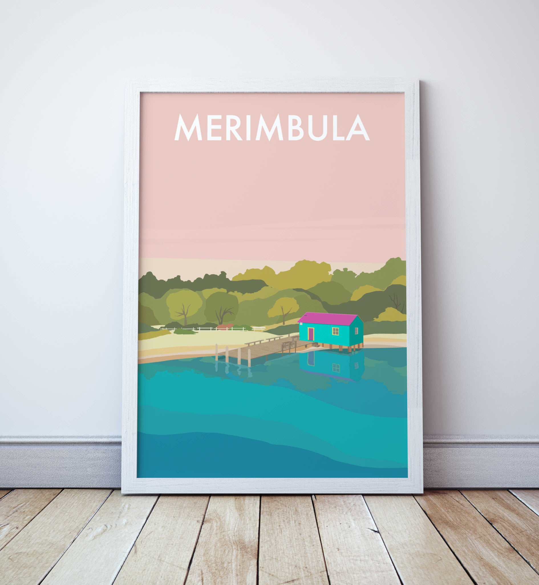 Merimbula Travel Print