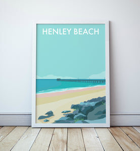 Henley Beach Travel Print