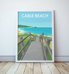 Cable Beach Travel Print