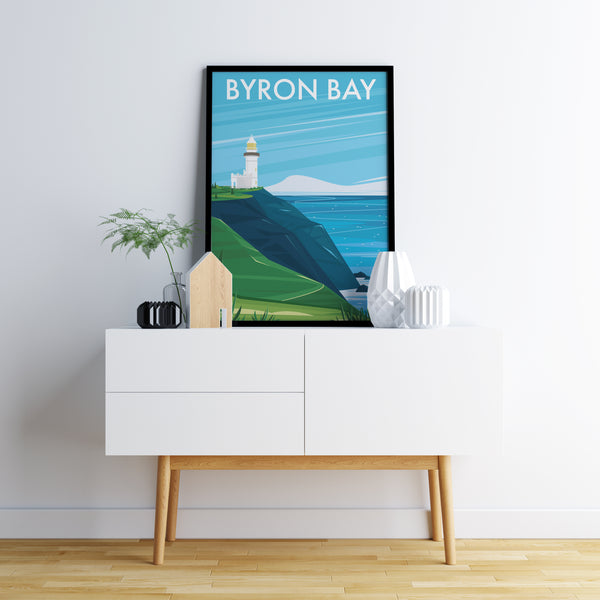 Cape Byron Travel Print
