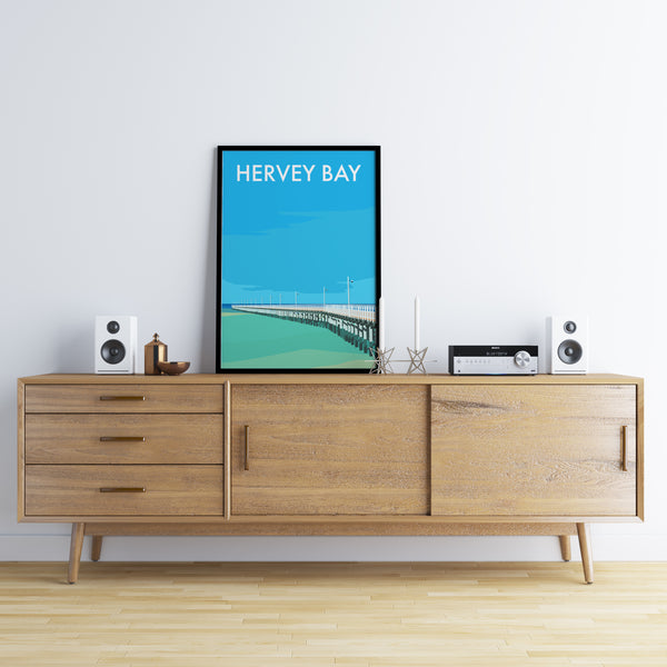 Hervey Bay Travel Print