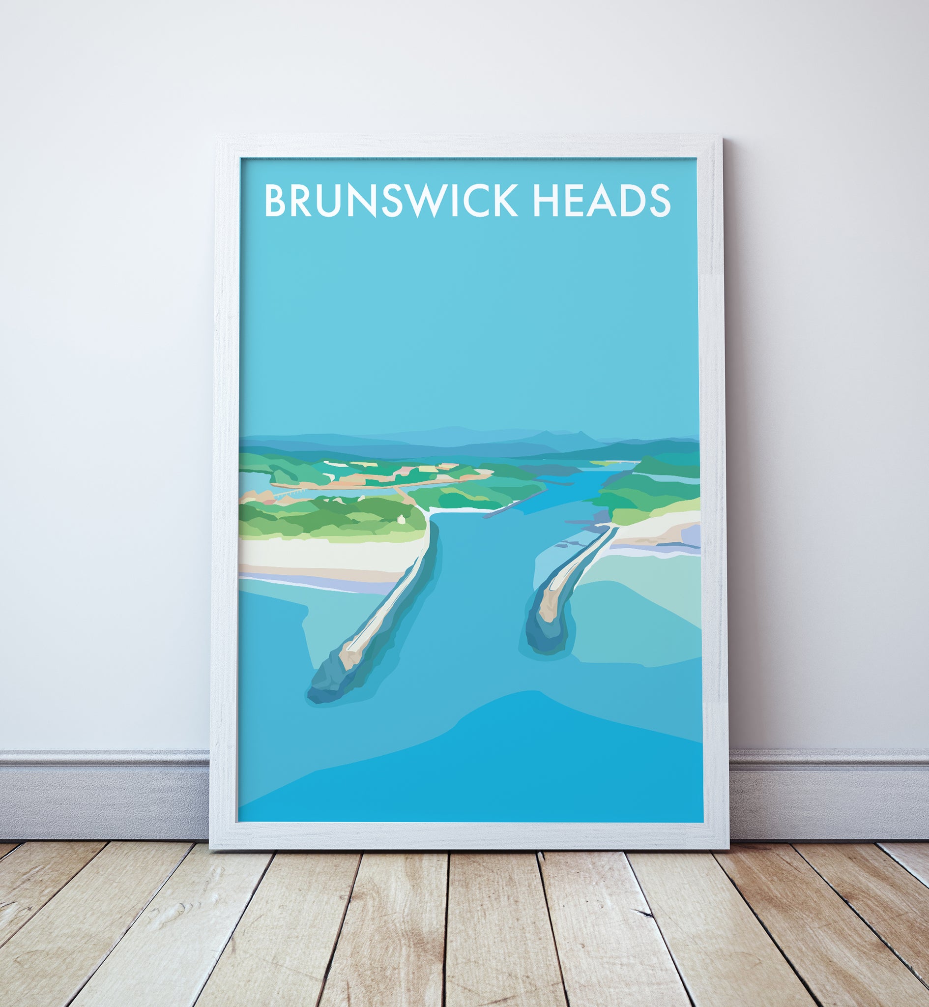 Brunswick Heads Travel Print