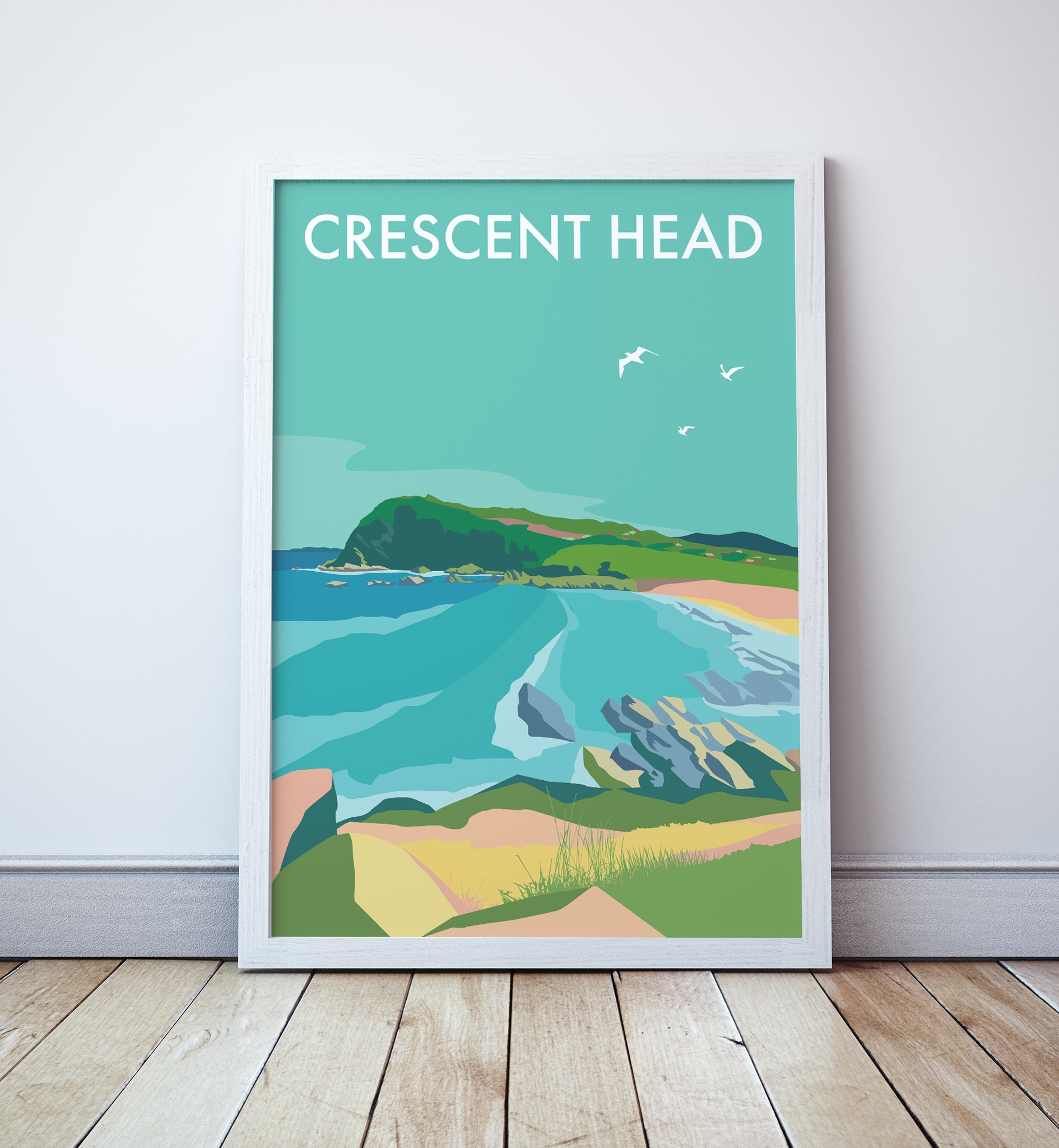Crescent Head  Travel Print