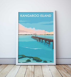 Kangaroo Island Travel Print