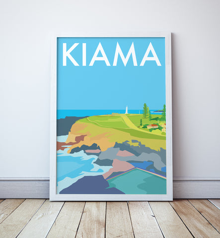 Kiama Beach Travel Print