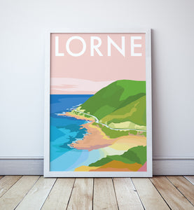 Lorne Travel Print