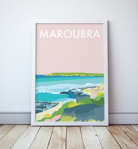 Maroubra Travel Print