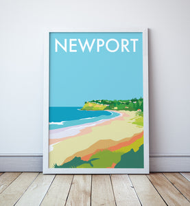 Newport Travel Print