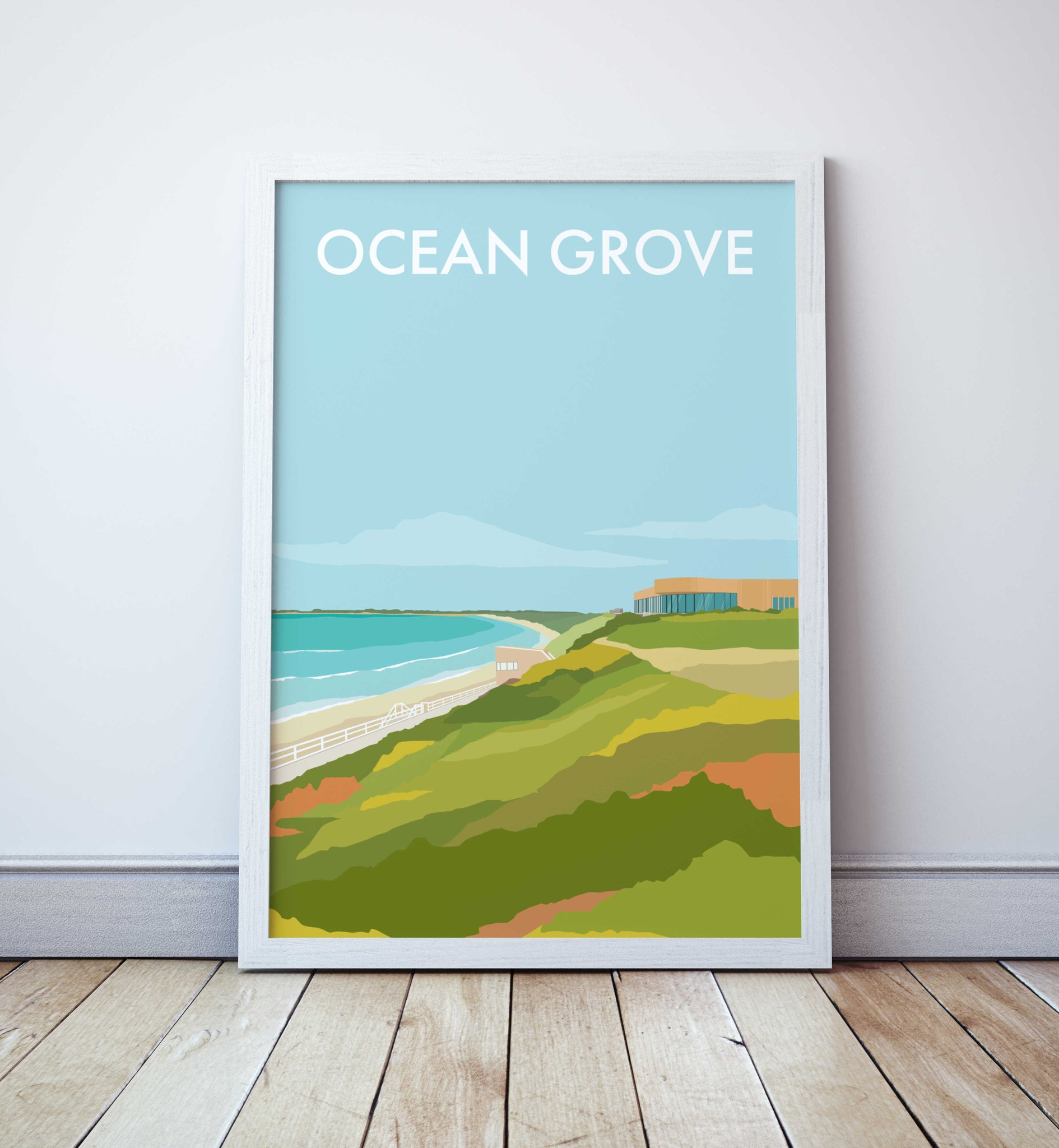 Ocean Grove Travel Print