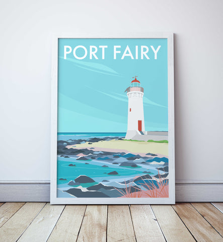Port Fairy Travel Print
