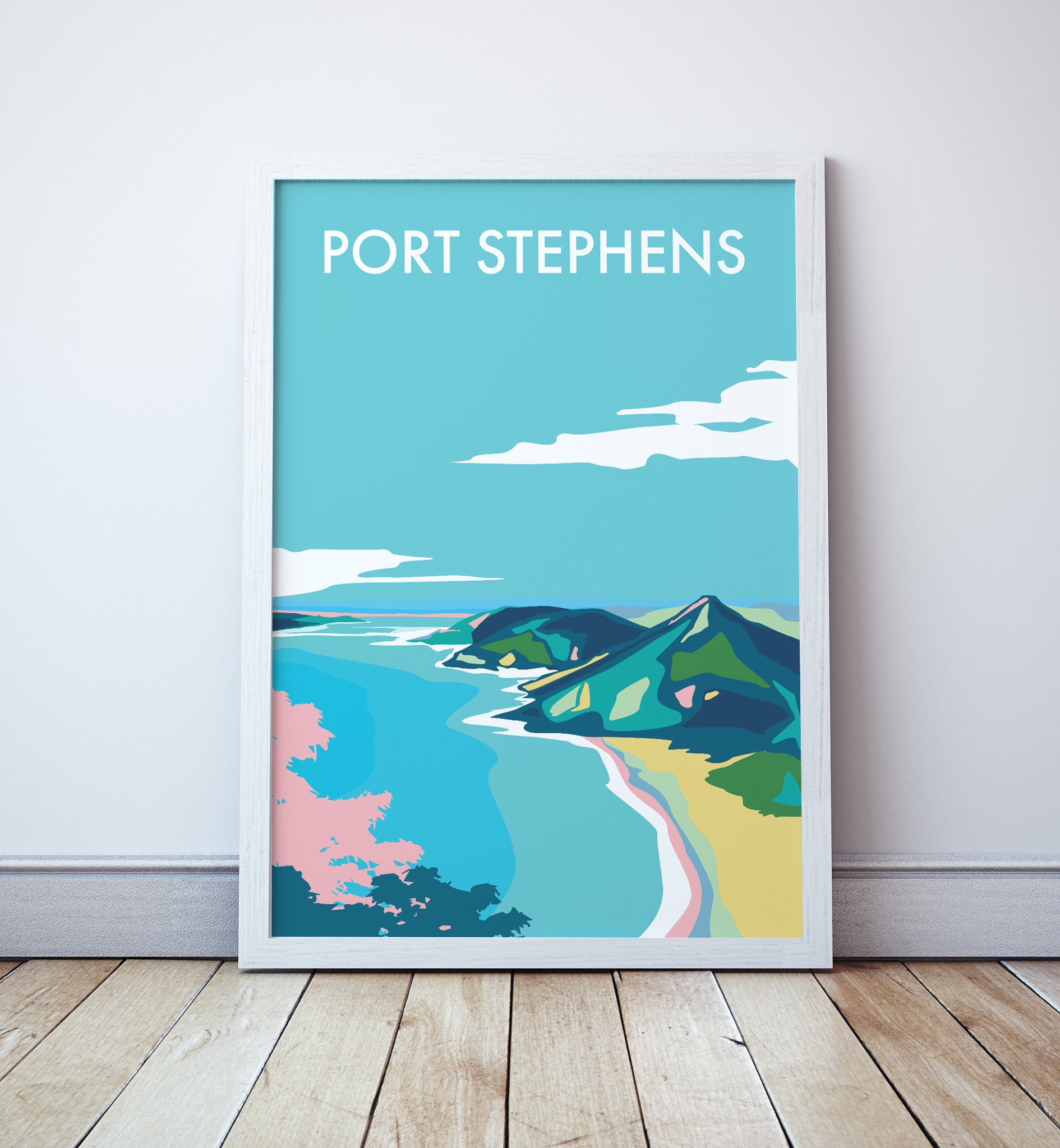 Port Stephens Travel Print Seascape Prints