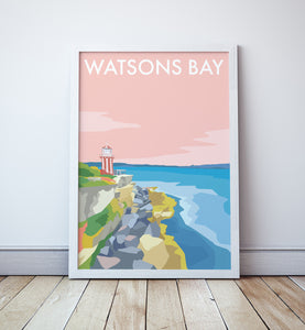 Watsons Bay Travel Print