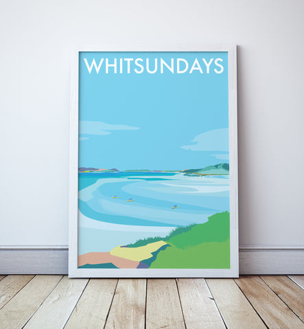 Whitsundays Travel Print