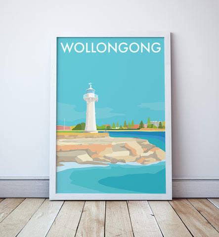 Wollongong Travel Print