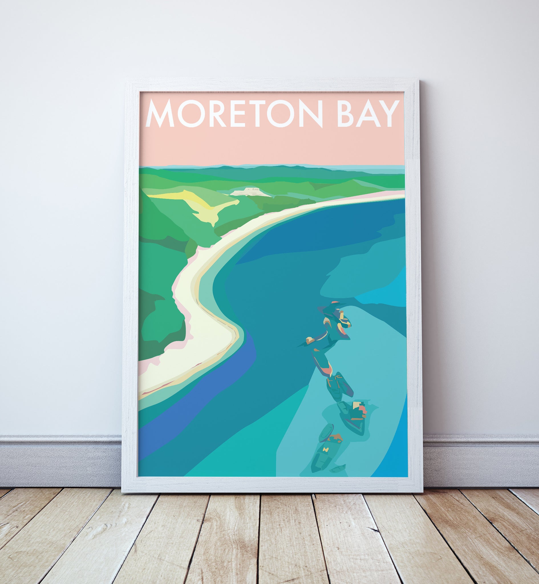 Moreton Bay Travel Print